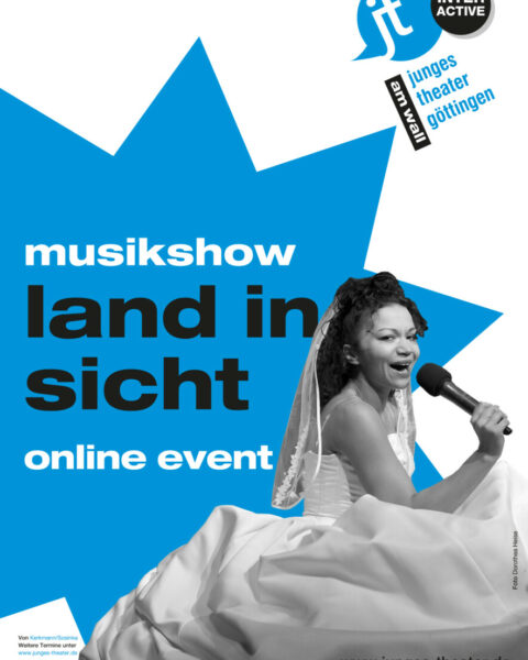 Digitale Premiere: LAND IN SICHT – Musikshow unplugged live aus unserem Theatersaal
